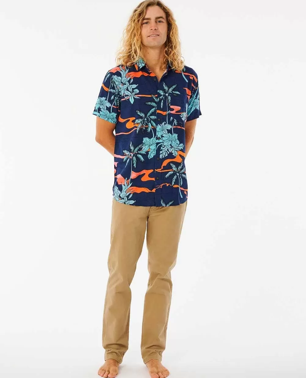 Rip Curl Camisas e polos>Camisa De Manga Curta Barrel Killa