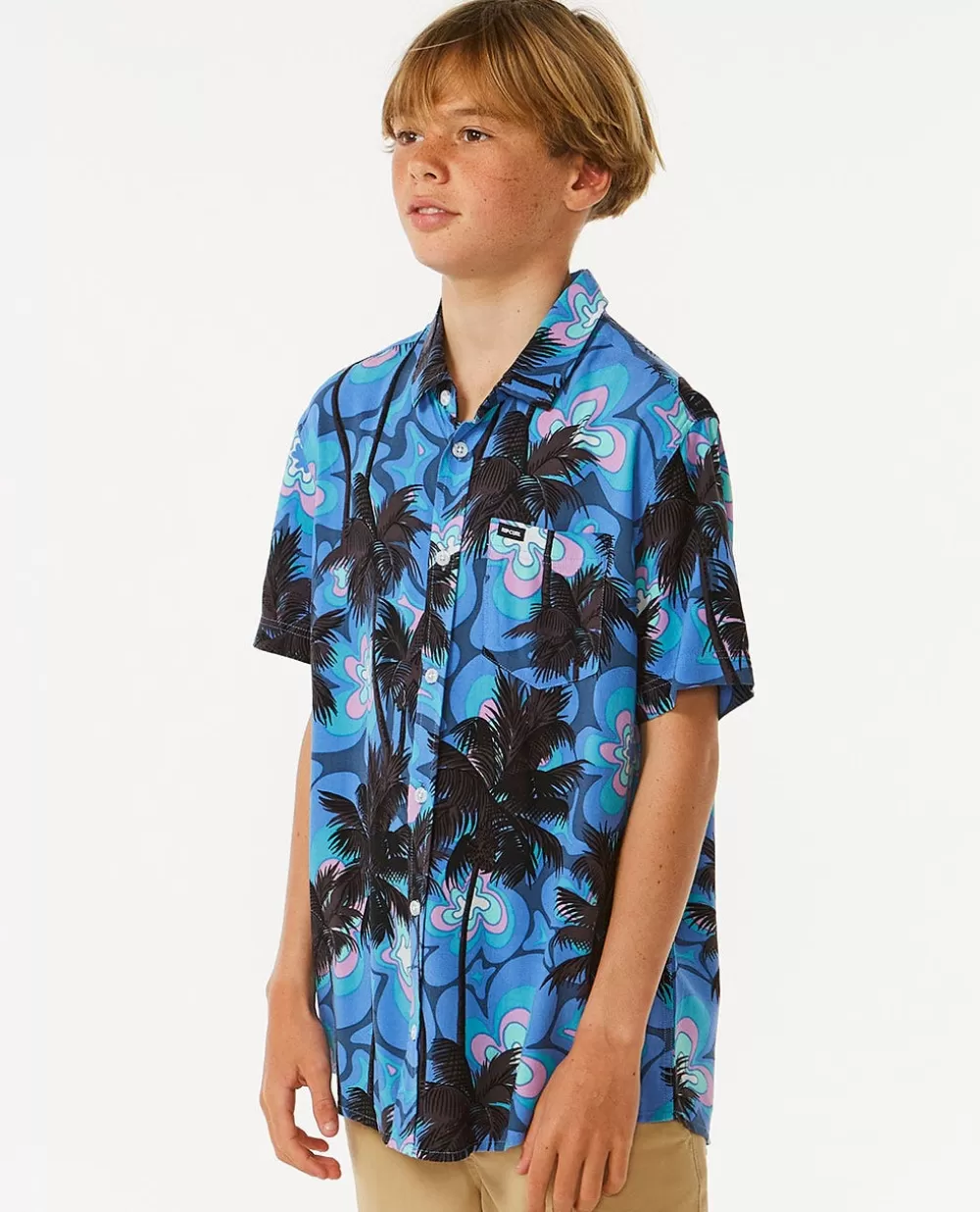 Rip Curl VESTUARIOPARA RAPAZ | Tops e t-shirts>Camisa De Manga Curta Barrel Killa Boy Blue Yonder