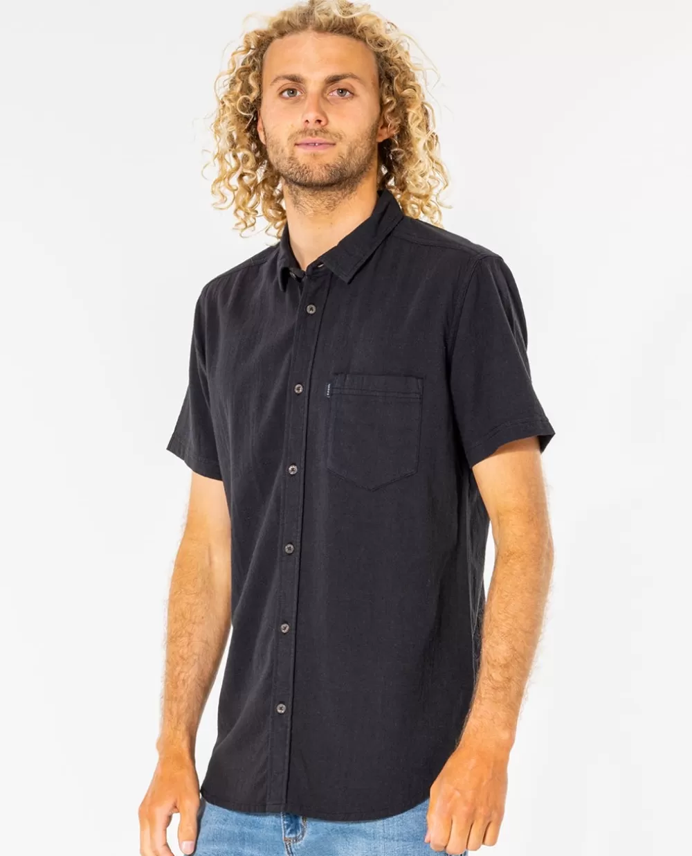 Rip Curl Vestuário | Camisas e polos>Camisa De Manga Curta Lavada