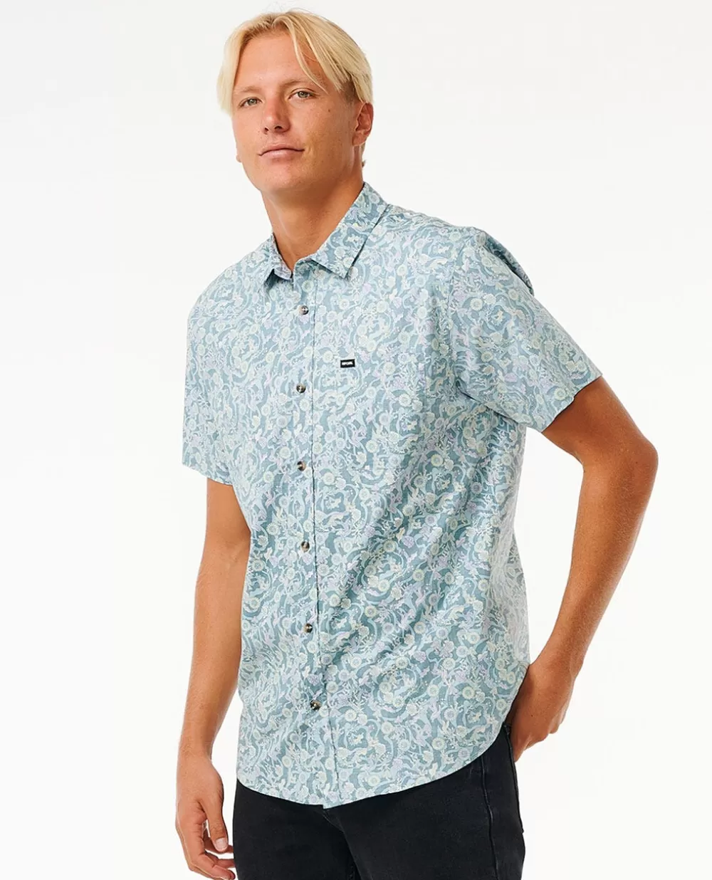 Rip Curl Vestuário | Camisas e polos>Camisa De Manga Curta Reef Floral