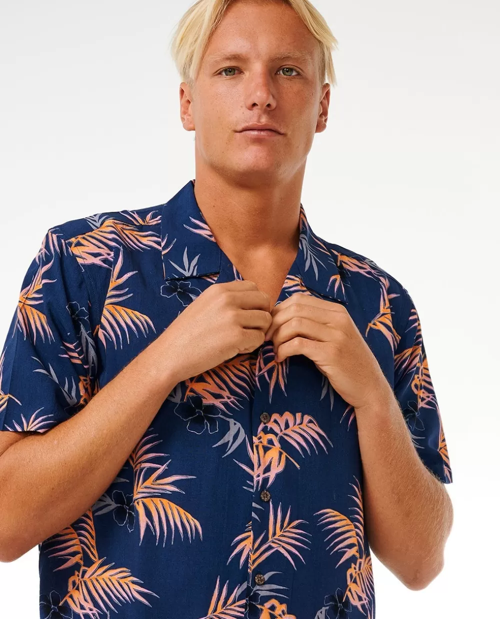 Rip Curl Vestuário | Camisas e polos>Camisa De Manga Curta Surf Revival Floral