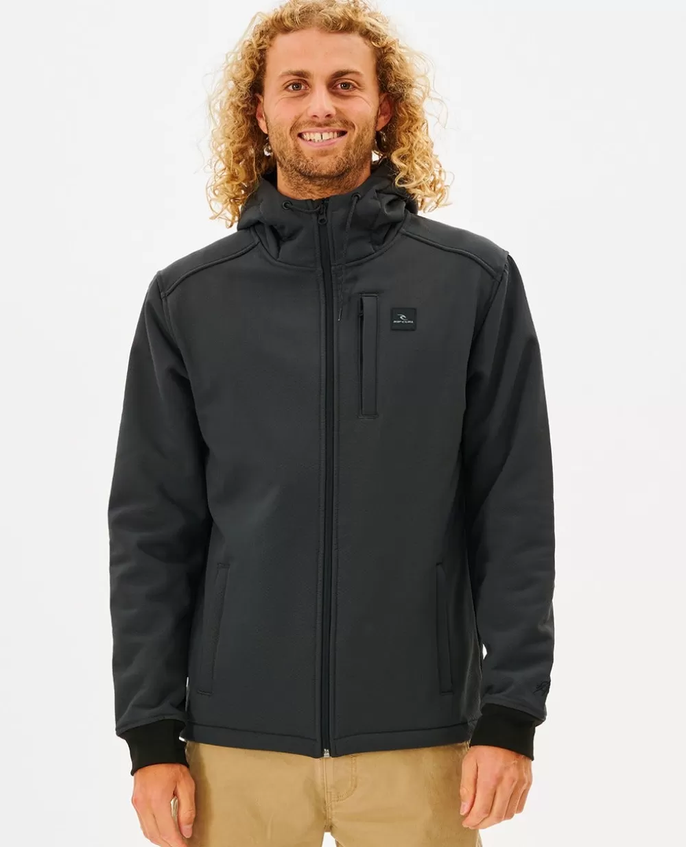 Rip Curl Camisolas com capuz e pulôvers | Casacos>Camisola Anti Series Soft Tech Em Velo Black