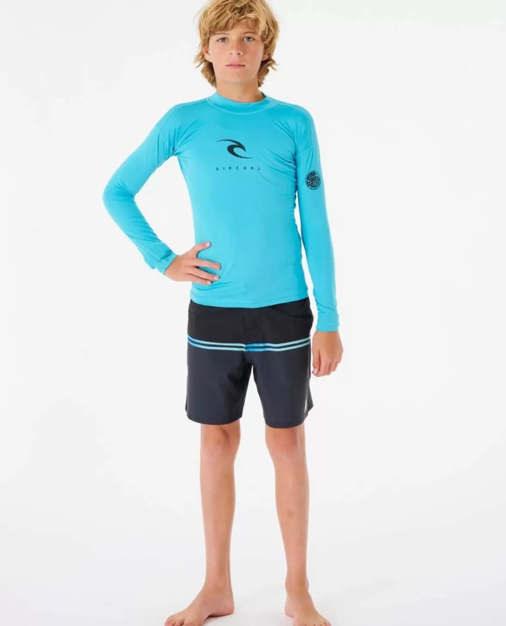 Rip Curl FATOS DEMERGULHOPARA RAPAZ | Camisolas em rash e casacos>Camisola De Licra Corps De Manga Comprida Para Rapaz