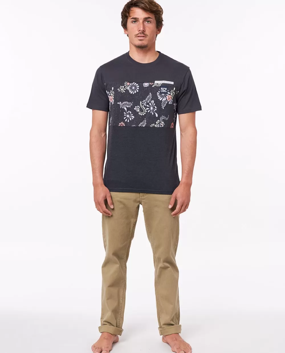 Rip Curl T-shirts e manga cava>Camisola De Licra Day Break De Manga Curta Para Rapariga Washed Black