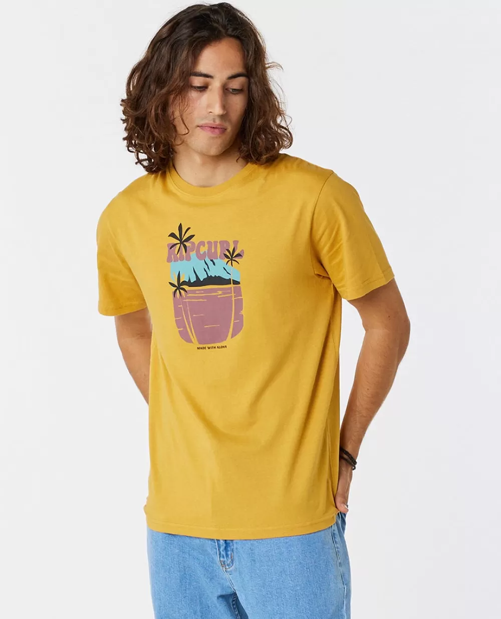 Rip Curl T-shirts e manga cava | Vestuário>Camisola De Licra Day Break De Manga Curta Para Rapariga