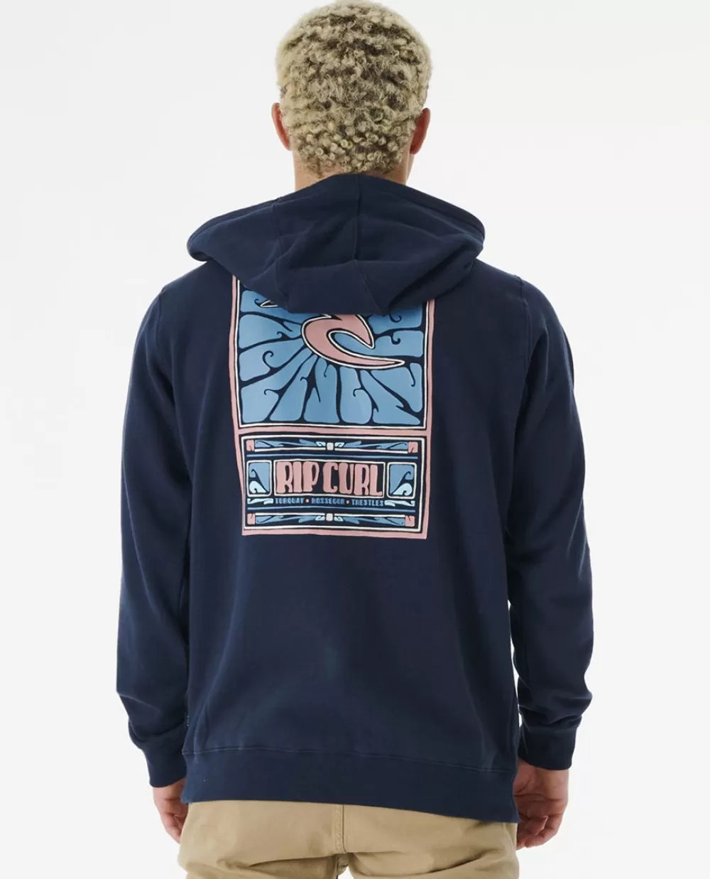 Rip Curl Camisolas com capuz e pulôvers>Camisola De Licra Day Break De Manga Curta Para Rapariga Navy