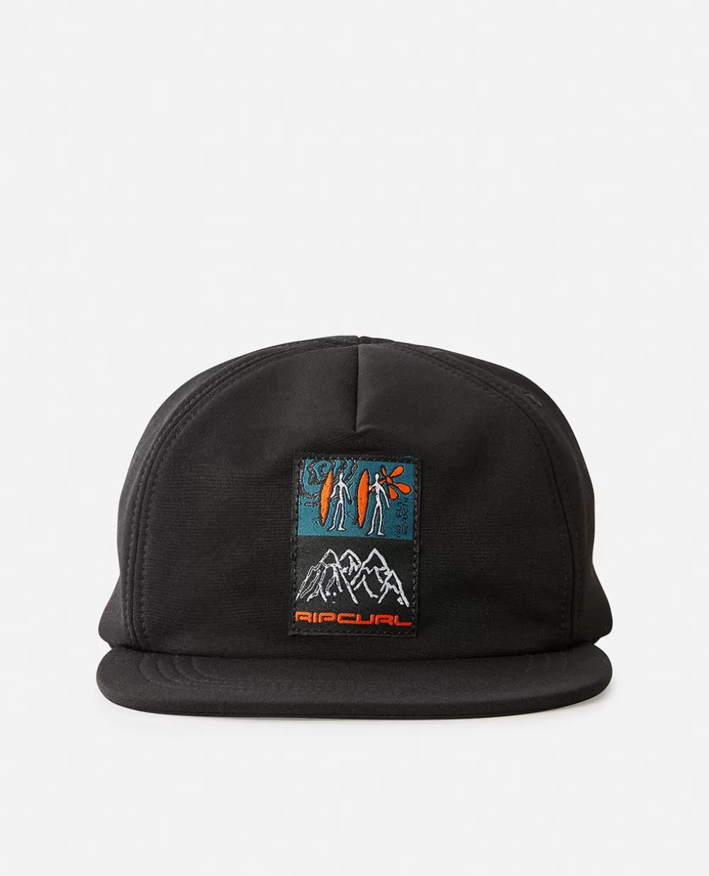 Rip Curl Chapéus e gorros>Camisola De Licra Day Break De Manga Curta Para Rapariga Black