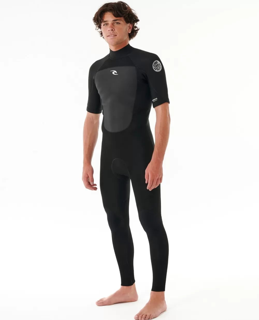 Rip Curl ROUPA DE MERGULHO | Fatos completos>Camisola De Licra Day Break De Manga Curta Para Rapariga Black