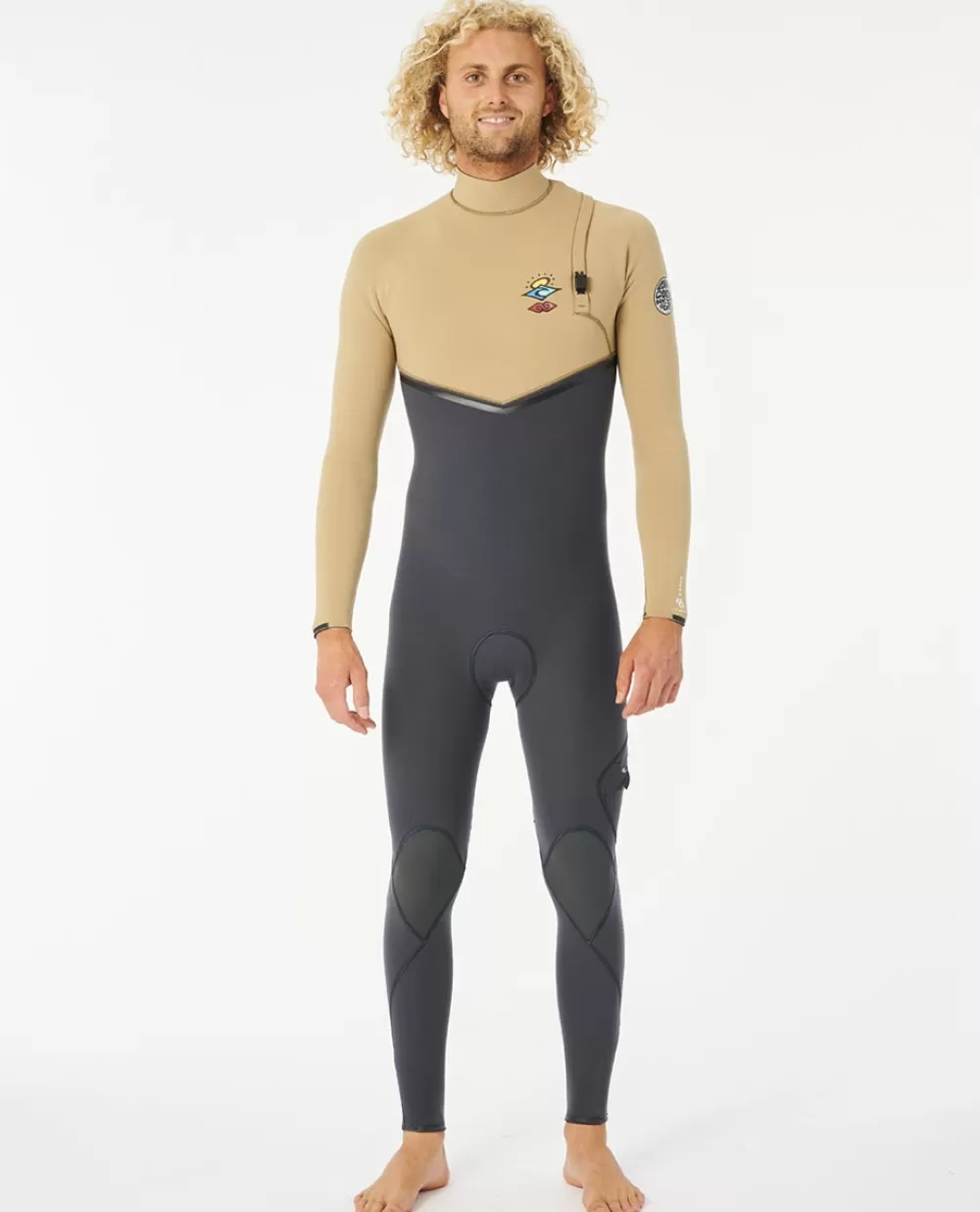 Rip Curl ROUPA DE MERGULHO | Fatos completos>Camisola De Licra Day Break De Manga Curta Para Rapariga Dark Khaki