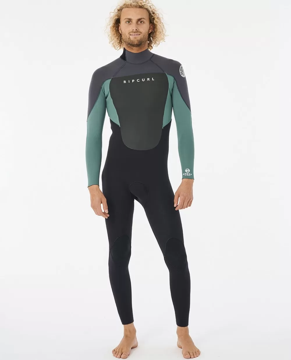 Rip Curl ROUPA DE MERGULHO | Fatos completos>Camisola De Licra Day Break De Manga Curta Para Rapariga Muted Green