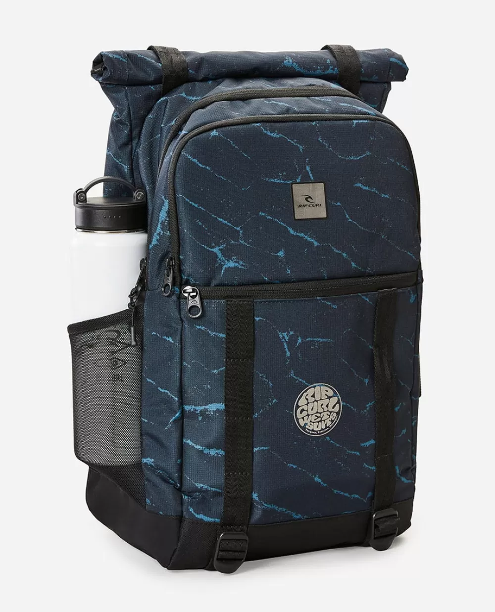 Rip Curl Equipamento | Mochilas e malas>Camisola De Licra Day Break De Manga Curta Para Rapariga Dark Navy