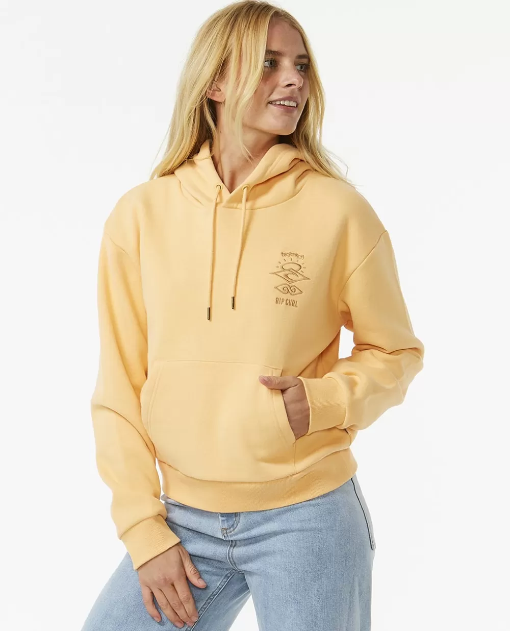 Rip Curl VESTUÁRIO | Camisolas com capuz e pulôveres>Camisola De Licra Day Break De Manga Curta Para Rapariga