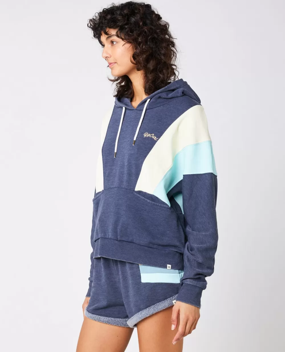 Rip Curl VESTUÁRIO | Camisolas com capuz e pulôveres>Camisola De Licra Day Break De Manga Curta Para Rapariga