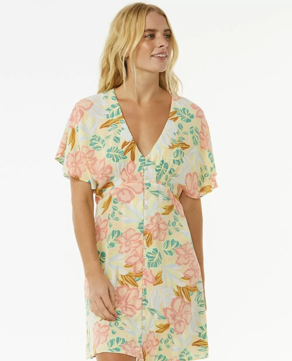 Rip Curl VESTUÁRIO | Vestidos e macacões>Camisola De Licra Day Break De Manga Curta Para Rapariga