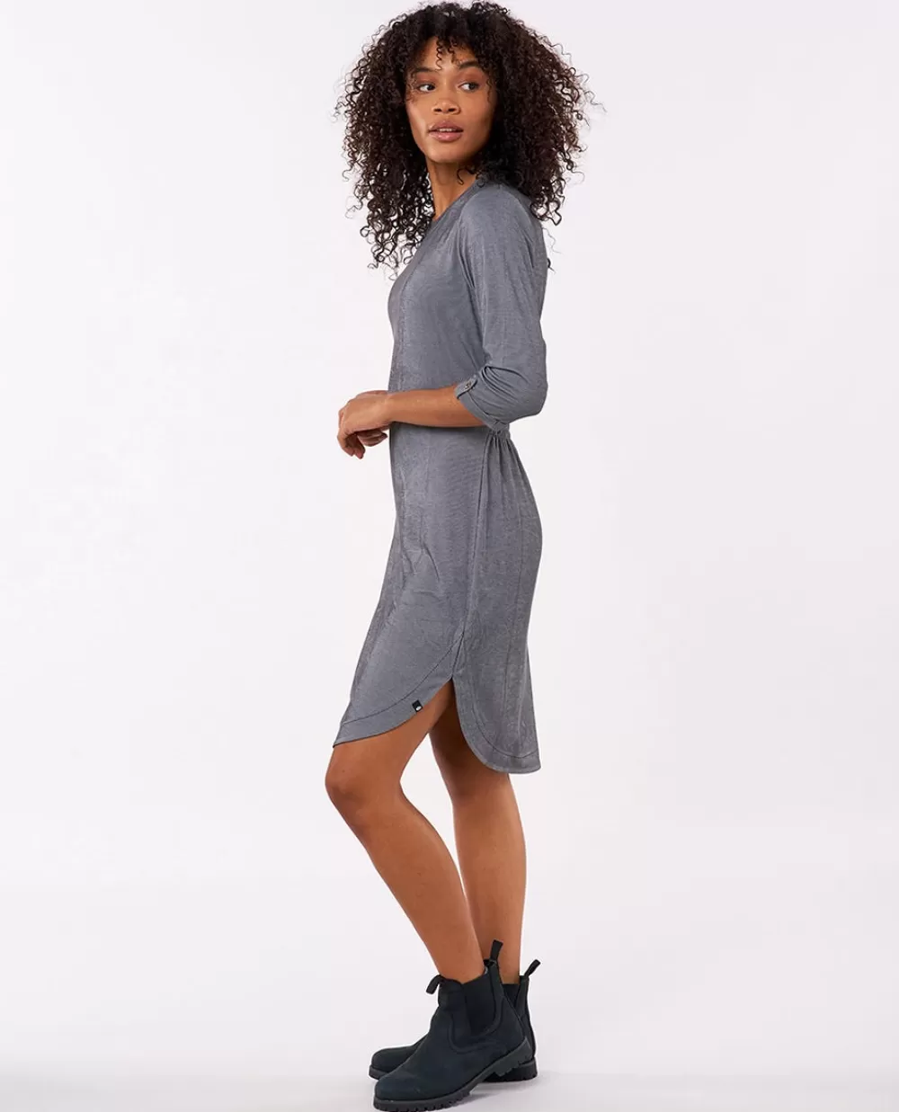 Rip Curl VESTUÁRIO | Vestidos e macacões>Camisola De Licra Day Break De Manga Curta Para Rapariga Washed Black