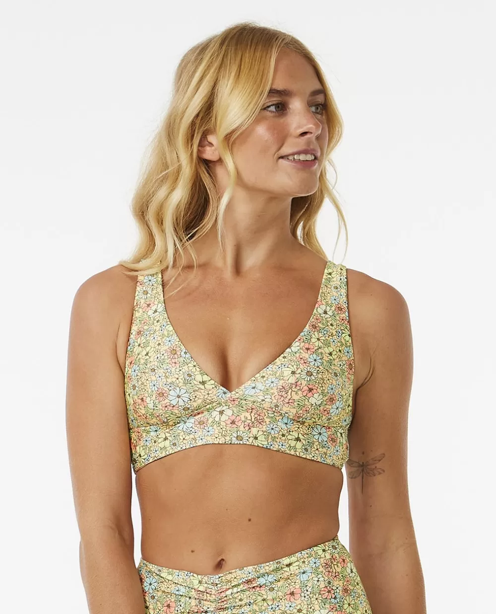Rip Curl FATOS DEBANHO | Partes de cima de biquínis>Camisola De Licra Day Break De Manga Curta Para Rapariga