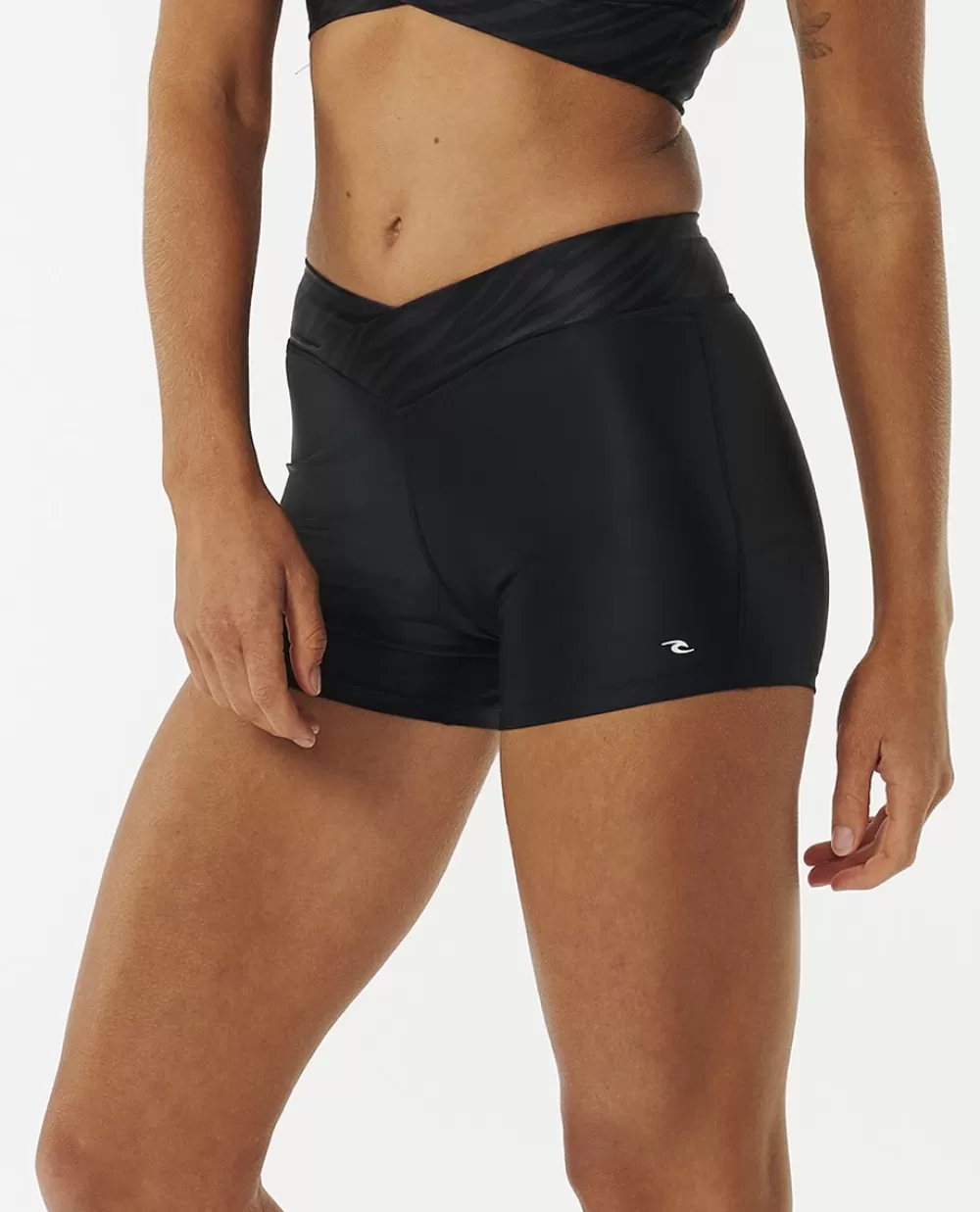 Rip Curl FATOS DEBANHO | Partes de baixo de biquínis>Camisola De Licra Day Break De Manga Curta Para Rapariga Black/Black