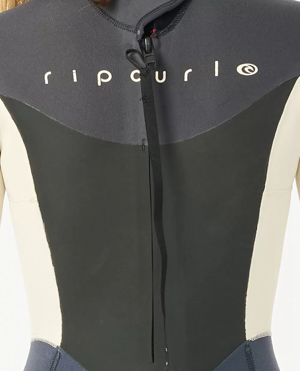 Rip Curl ROUPA DEMERGULHO | Fatos completos>Camisola De Licra Day Break De Manga Curta Para Rapariga Charcoal Grey