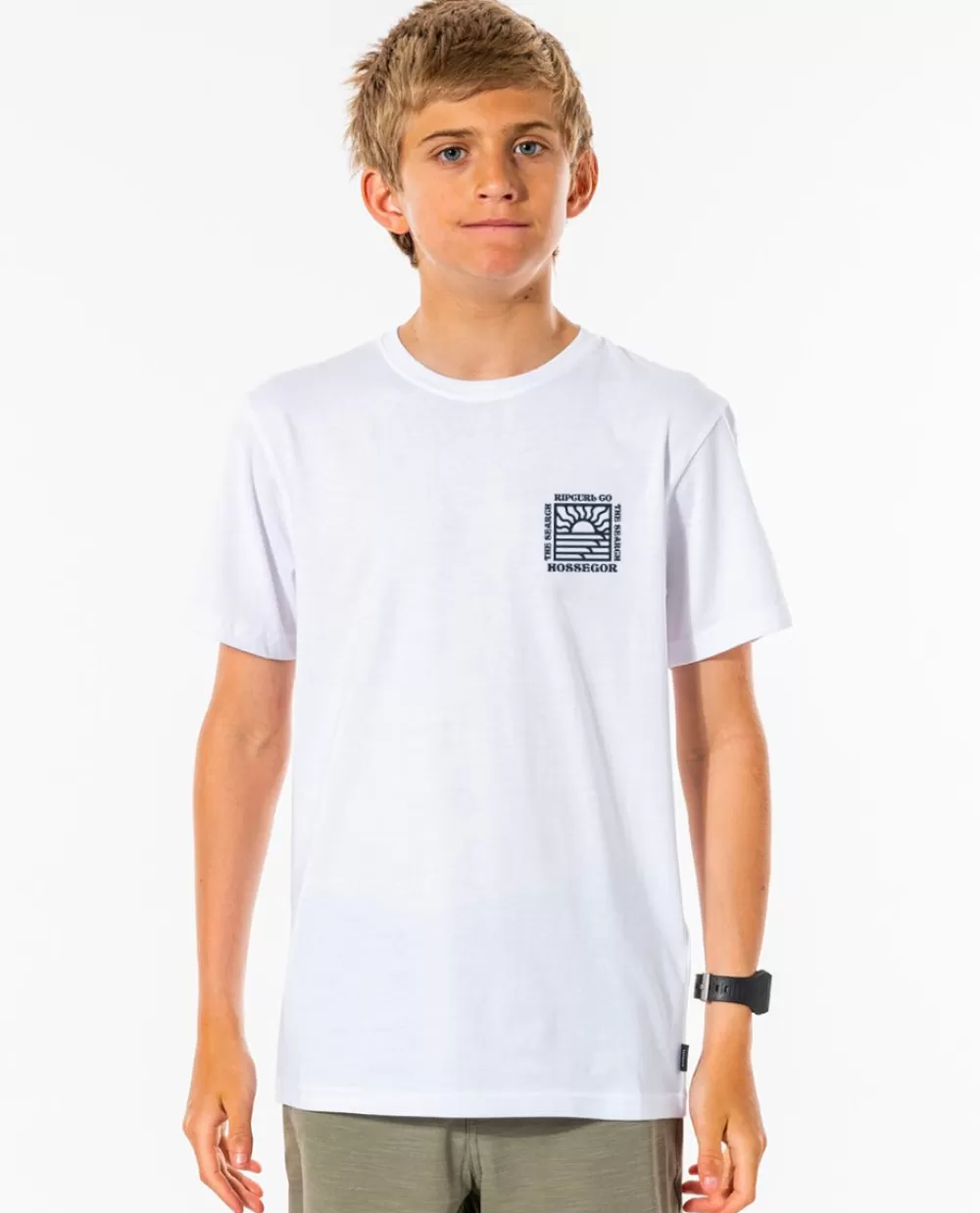 Rip Curl VESTUARIOPARA RAPAZ | Tops e t-shirts>Camisola De Licra Day Break De Manga Curta Para Rapariga Navy