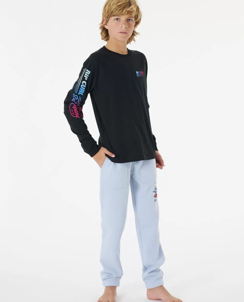 Rip Curl VESTUARIOPARA RAPAZ | Tops e t-shirts>Camisola De Licra Day Break De Manga Curta Para Rapariga Black