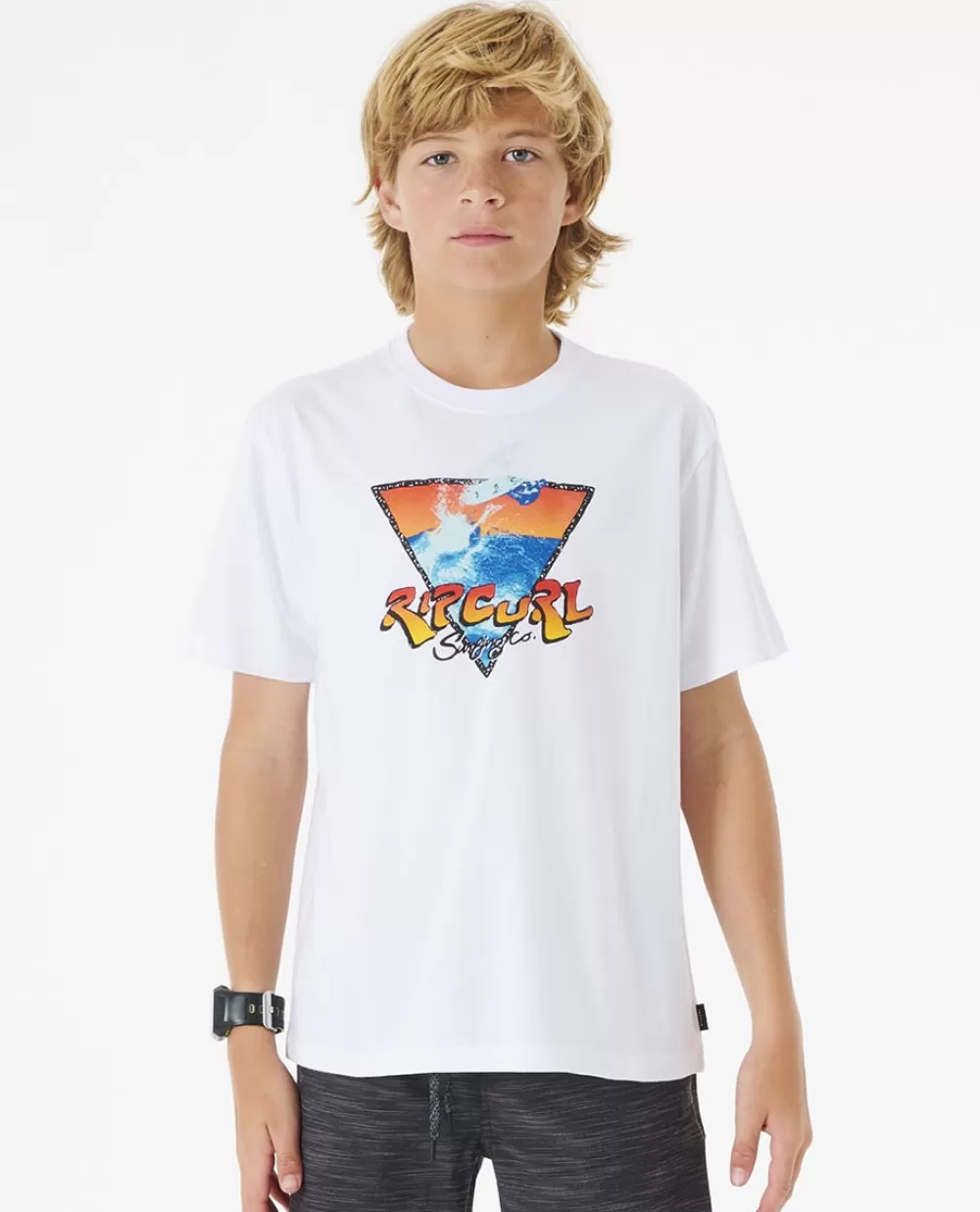 Rip Curl VESTUARIOPARA RAPAZ | Tops e t-shirts>Camisola De Licra Day Break De Manga Curta Para Rapariga
