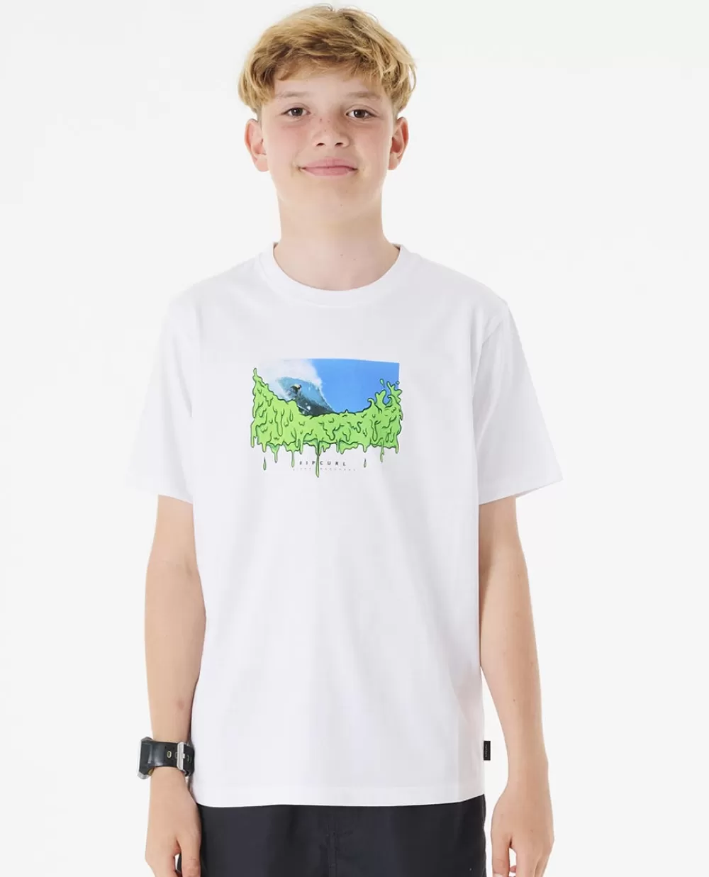 Rip Curl VESTUARIOPARA RAPAZ | Tops e t-shirts>Camisola De Licra Day Break De Manga Curta Para Rapariga