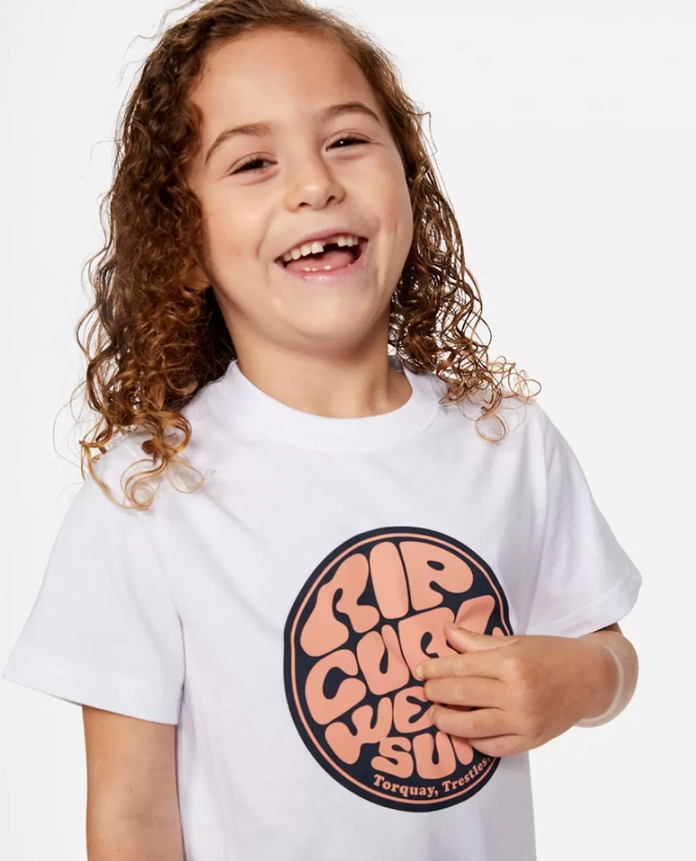 Rip Curl VESTUARIOPARA RAPAZ | Tops e t-shirts>Camisola De Licra Day Break De Manga Curta Para Rapariga White