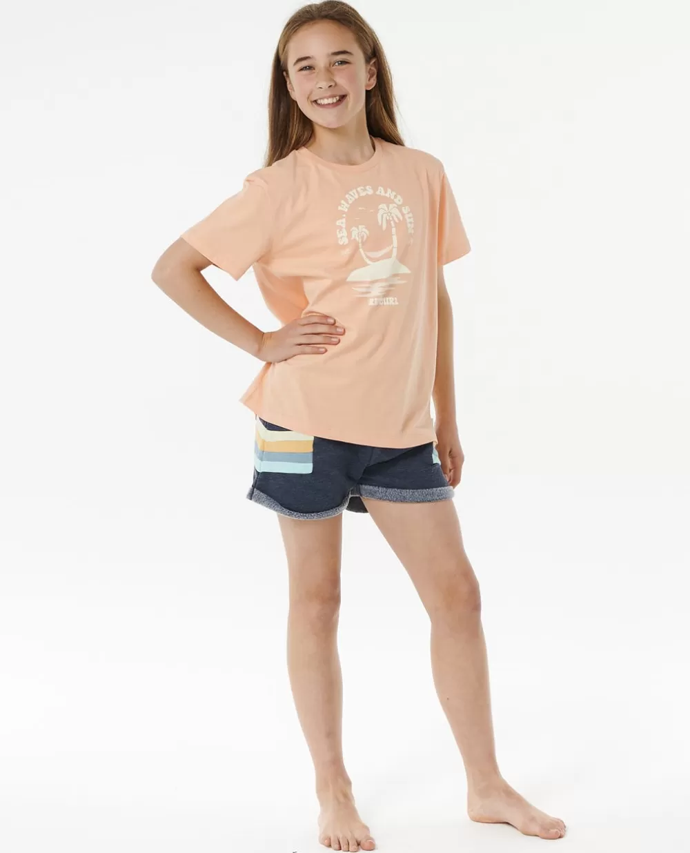 Rip Curl VESTUARIOPARARAPARIGA | Tops e t-shirts>Camisola De Licra Day Break De Manga Curta Para Rapariga 2116