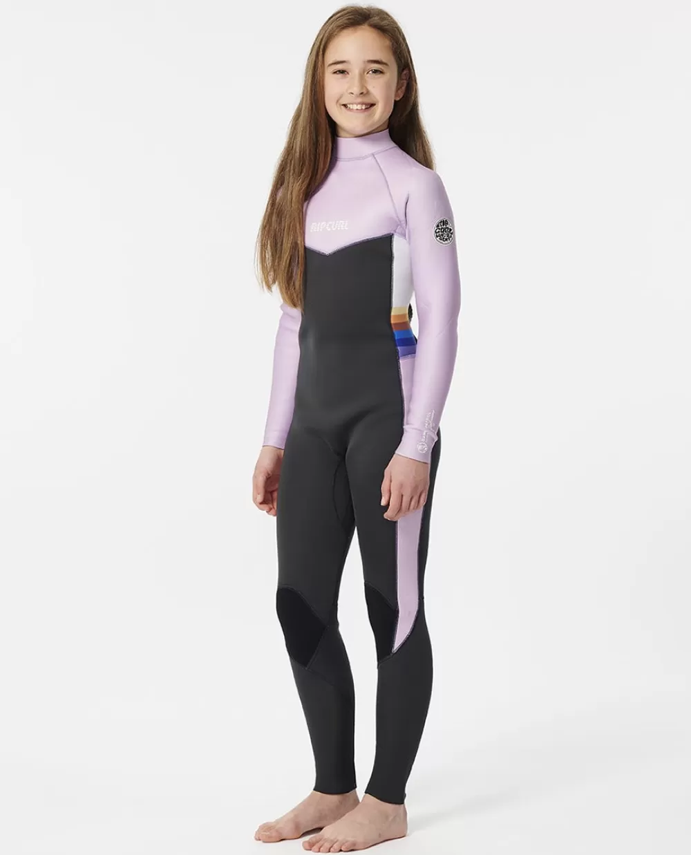 Rip Curl FATOS DEMERGULHOPARA RAPAZ | Steamers>Camisola De Licra Day Break De Manga Curta Para Rapariga Purple