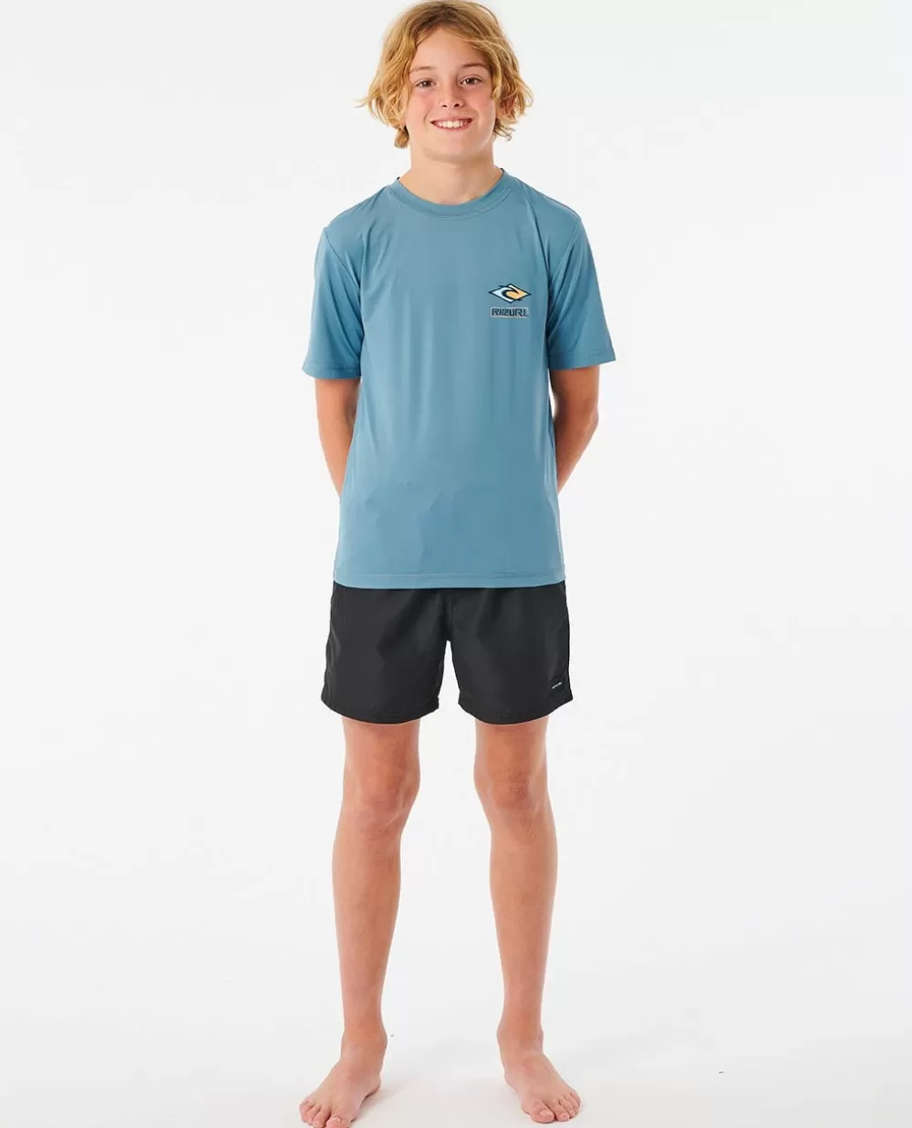 Rip Curl FATOS DEMERGULHOPARA RAPAZ | Camisolas em rash e casacos>Camisola De Licra Tube Heads De Manga Curta Para Rapaz