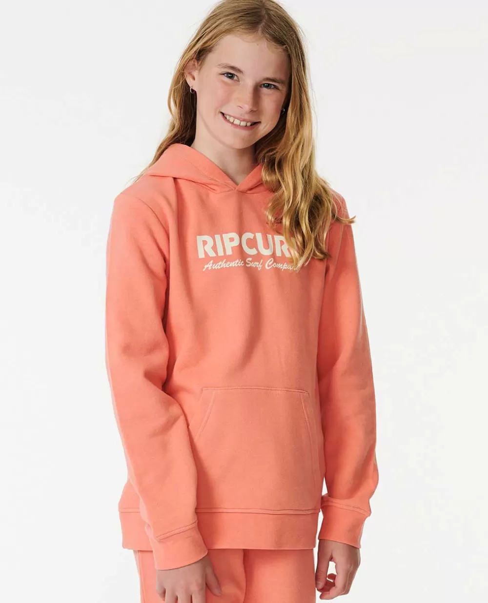 Rip Curl VESTUARIOPARARAPARIGA | Camisolas com capuz e pulôveres>Camisola Em Velo Com Capuz Padrão Surf Spray Para Rapariga
