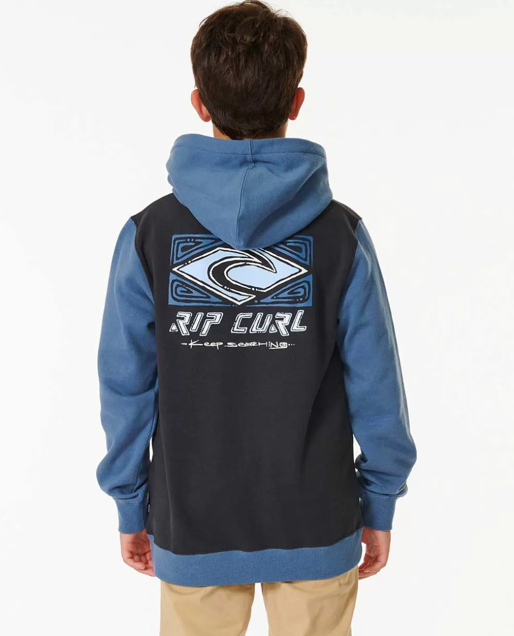 Rip Curl VESTUARIOPARA RAPAZ | Camisolas com capuz e pulôveres>Camisola Em Velo Com Capuz Pure Surf Para Rapaz Vintage Navy