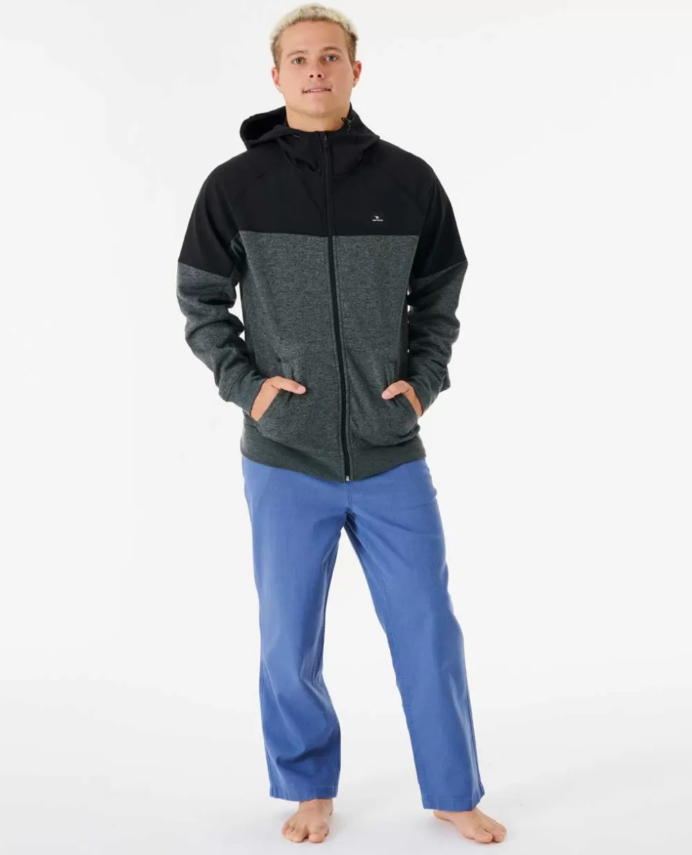 Rip Curl Camisolas com capuz e pulôvers>Camisola Em Velo Com Fecho De Correr Anti Series Viral Maroon