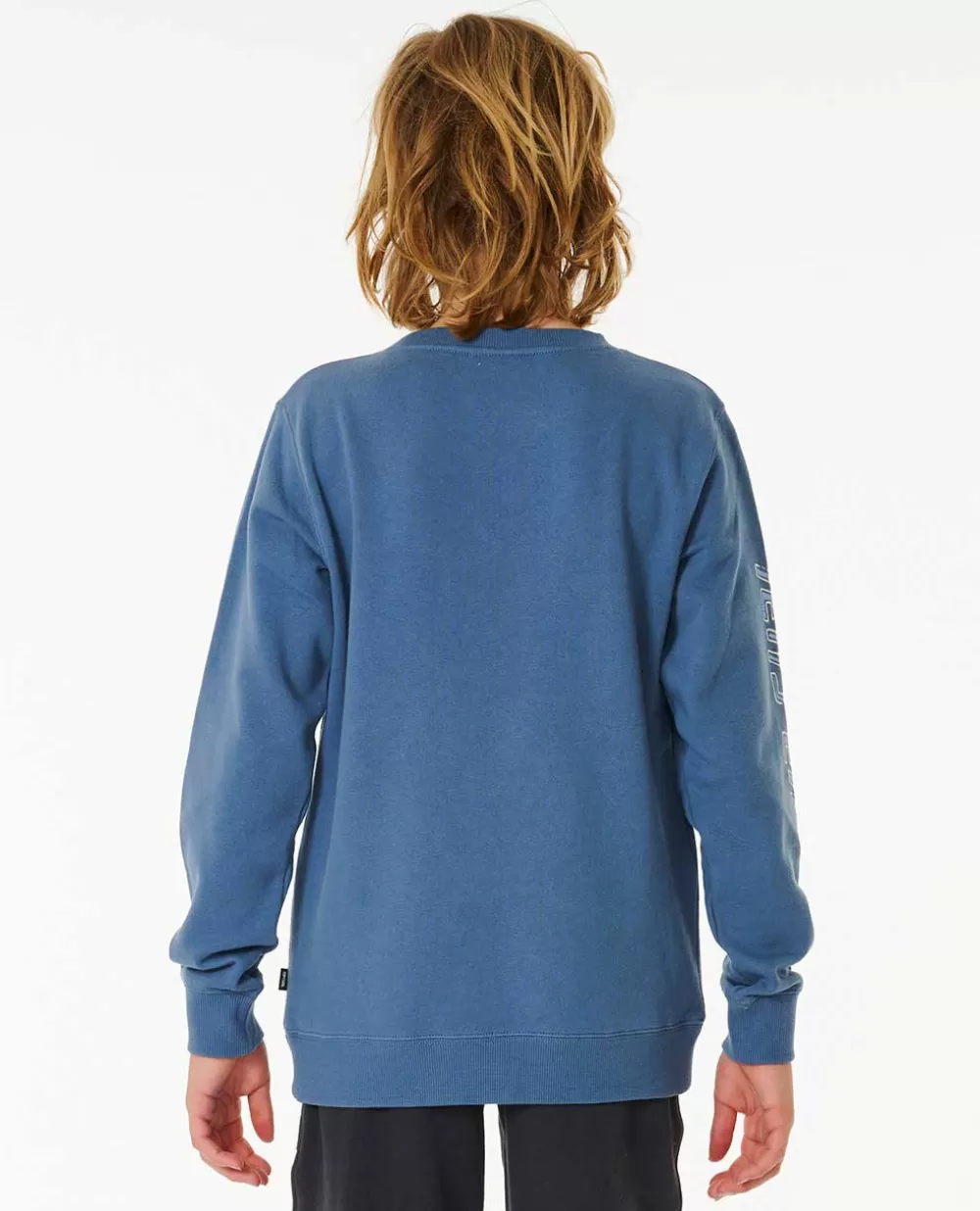 Rip Curl VESTUARIOPARA RAPAZ | Camisolas com capuz e pulôveres>Camisola Em Velo De Gola Redonda Pure Surf Para Rapaz Vintage Navy