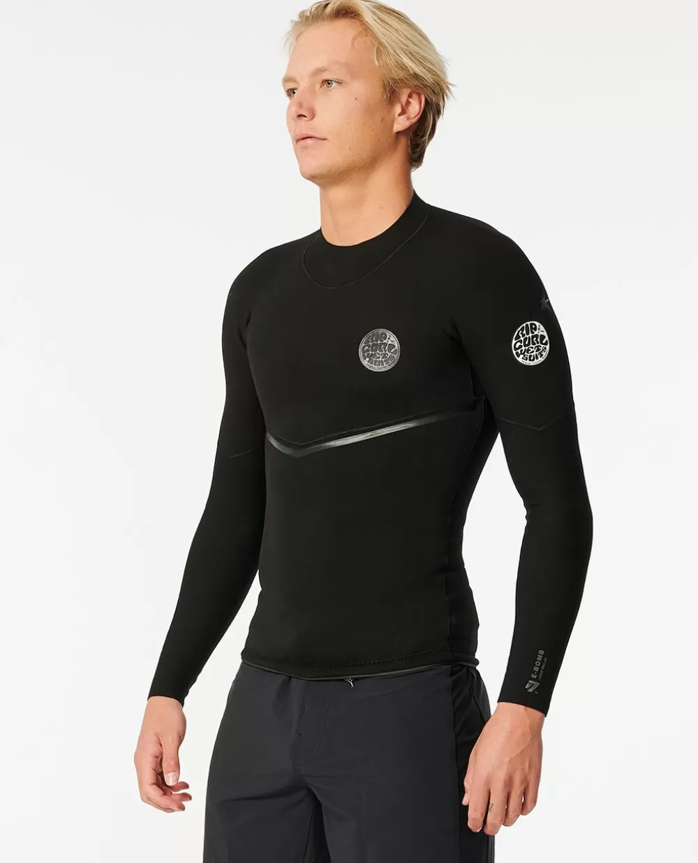 Rip Curl ROUPA DE MERGULHO | Casacos e camisolas>Casaco De Manga Comprida E Bomb 1.5mm Black