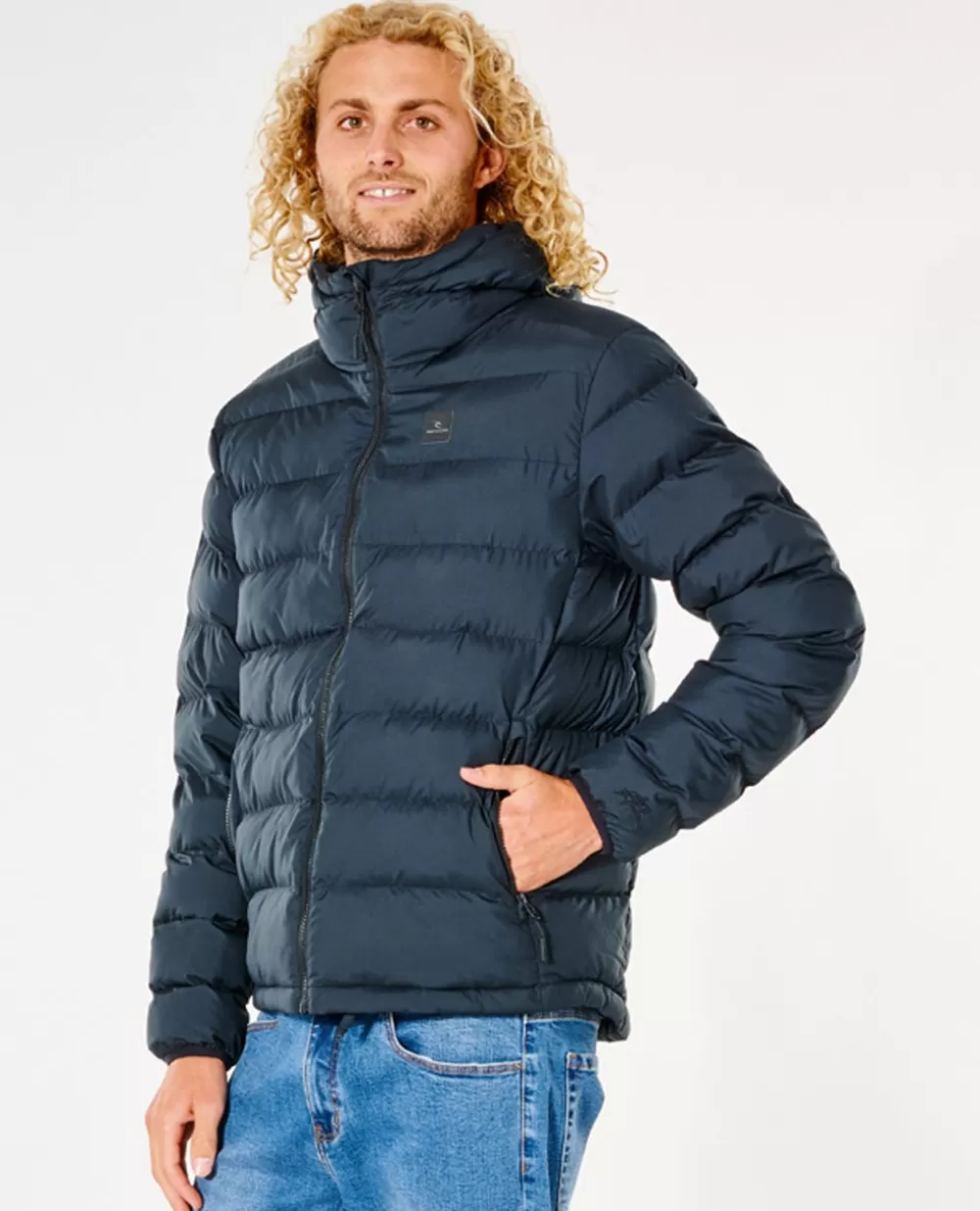 Rip Curl Vestuário | Casacos>Casaco Puffer Com Capuz Anti-Series Elite Deep Forest