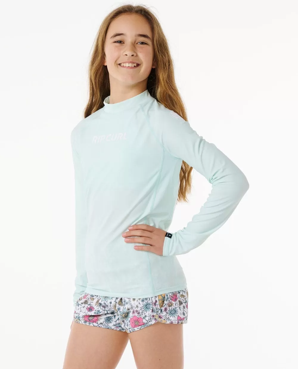 Rip Curl FATOS DEMERGULHOPARARAPARIGA | Camisolas em rash e casacos>Colete De Manga Comprida Classic Surf Rash Vest Menina Orange