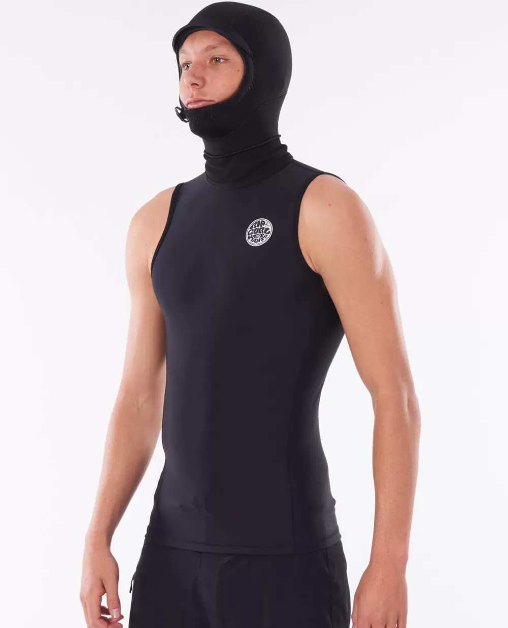 Rip Curl ROUPA DE MERGULHO | Casacos e camisolas>Colete Flashbomb 0.5mm Hooded Black