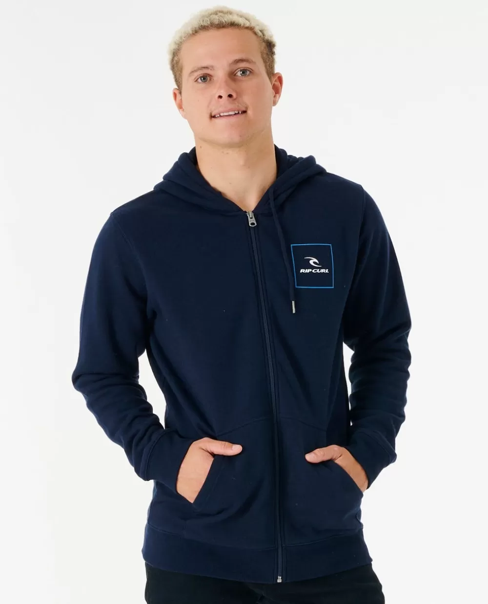 Rip Curl Camisolas com capuz e pulôvers | Ícones do surf>Corp Icon Com Fecho De Correr Em Velo