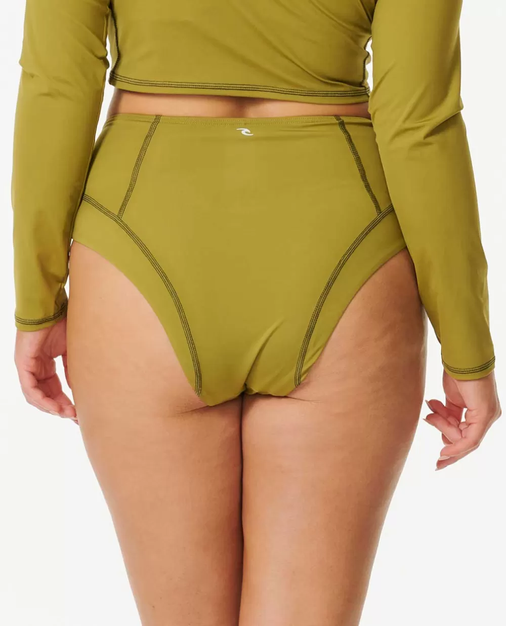 Rip Curl FATOS DEBANHO | Partes de baixo de biquínis>Cueca De Biquíni Com Cobertura Atrevida De Corte Alto Mirage Ultimate