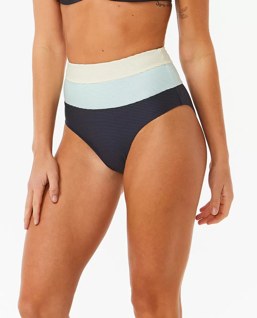 Rip Curl FATOS DEBANHO | Partes de baixo de biquínis>Fato De Banho Block Party Splice Full Bikini Bottom