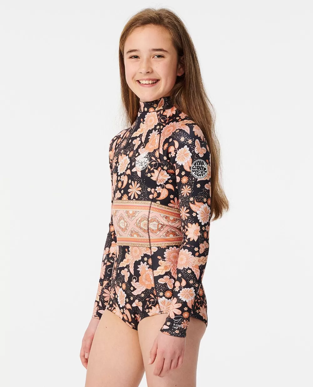 Rip Curl FATOS DEMERGULHOPARARAPARIGA | Fatos de primavera>Fato De Banho Com Fecho De Correr Nas Costas G Bomb Para Rapariga Júnior Black