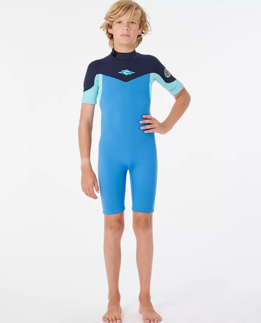Rip Curl FATOS DEMERGULHOPARA RAPAZ | Fatos de primavera>Fato De Mergulho Com Fecho De Correr Atrás E Manga Curta 2/2 Para Rapaz Dawn Patrol