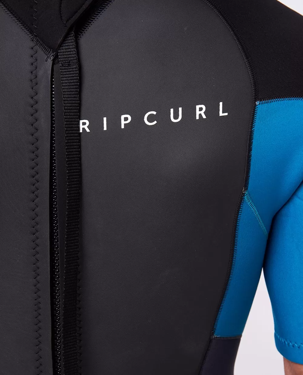 Rip Curl ROUPA DE MERGULHO | Fatos completos>Fato De Mergulho Com Fecho De Correr Atrás E Manga Curta E-stich 2/2 Omega Blue