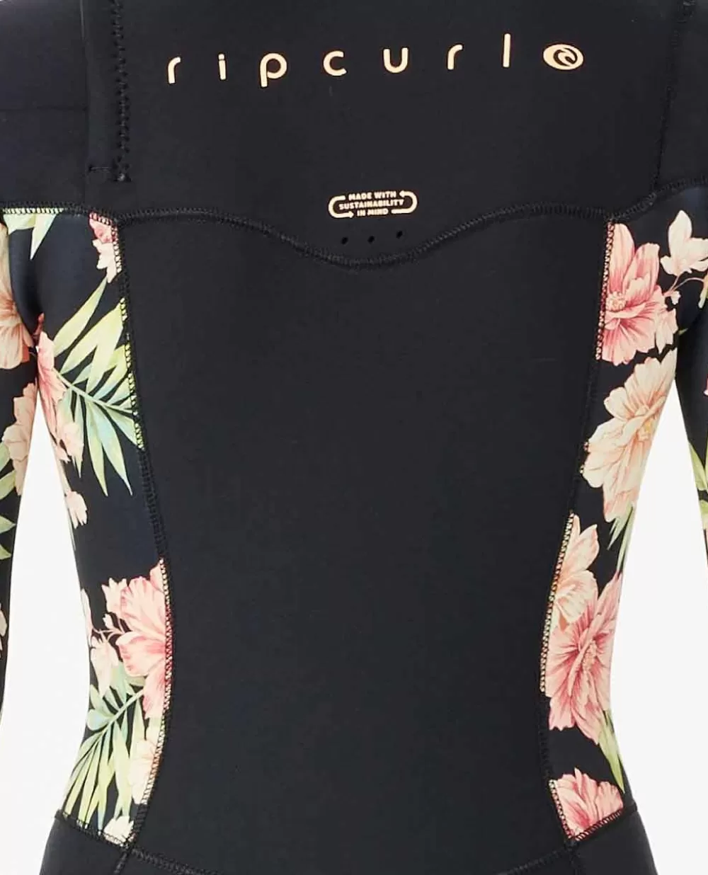 Rip Curl ROUPA DEMERGULHO | Fatos completos>Fato De Mergulho Dawn Patrol 3/2 Com Fecho No Peito Para Mulher Black/Black