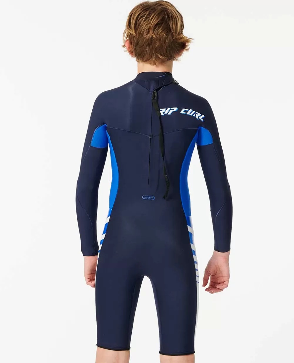 Rip Curl FATOS DEMERGULHOPARA RAPAZ | Fatos de primavera>Fato De Mergulho De Manga Comprida Com Fecho De Correr Nas Costas 2/2 Junior Dawn Patrol Navy