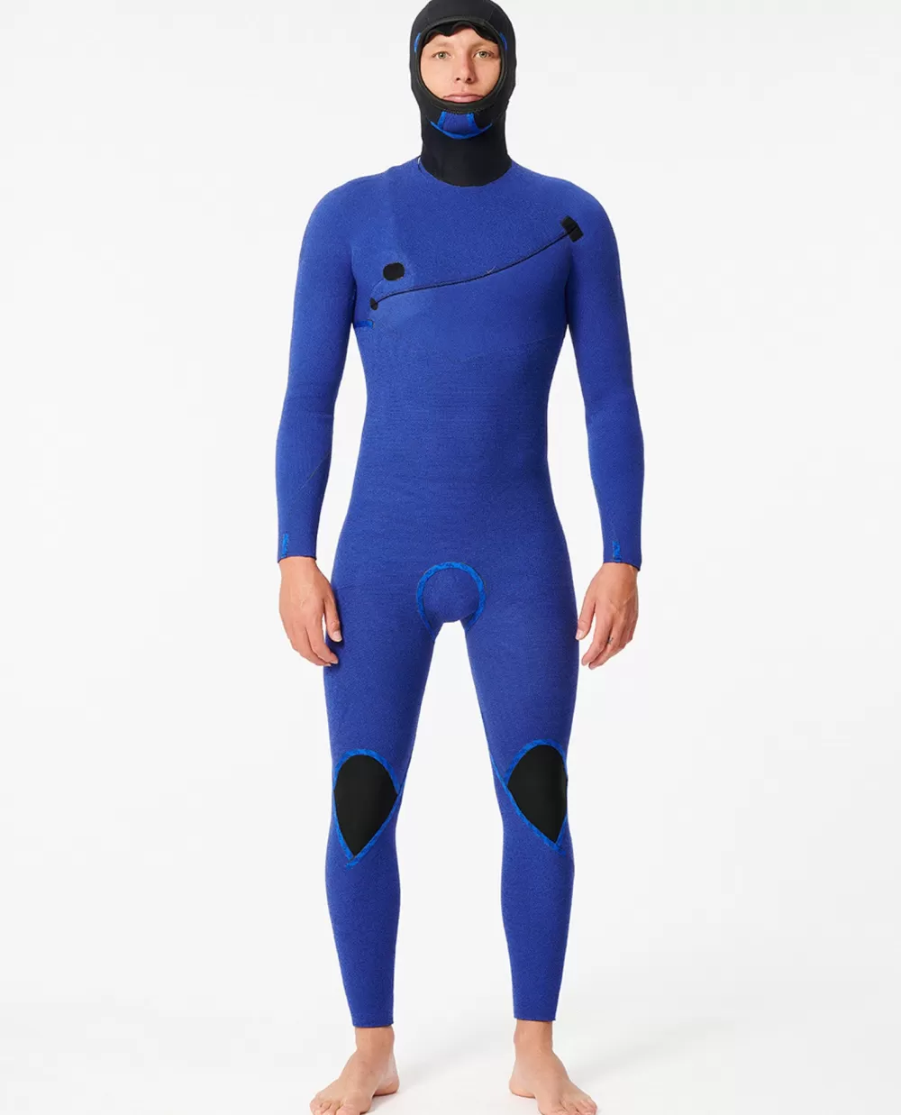 Rip Curl ROUPA DE MERGULHO | Fatos completos>Fato De Mergulho E Bomb 5/4 Com Capuz E Sem Fecho De Correr Black