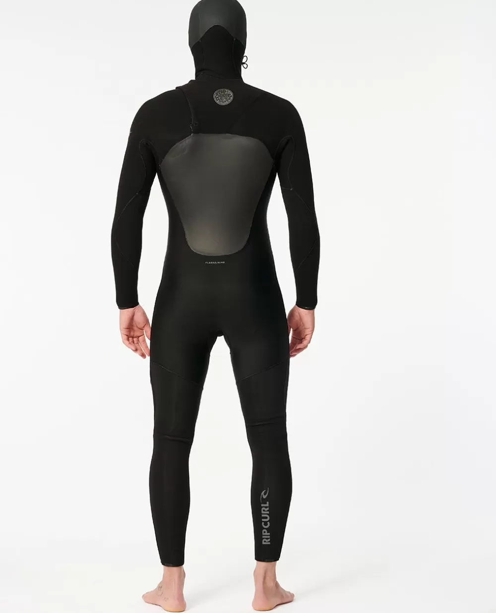 Rip Curl ROUPA DE MERGULHO | Fatos completos>Fato De Mergulho Flashbomb 6/4 Com Capuz E Fecho De Correr No Peito Black