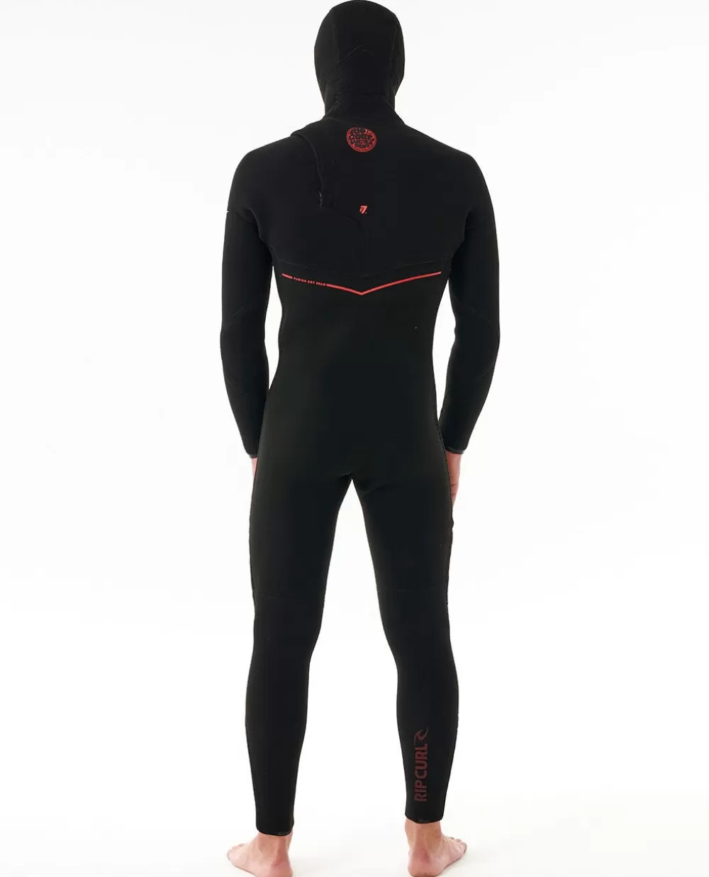 Rip Curl ROUPA DE MERGULHO | Fatos completos>Fato De Mergulho Flashbomb Fusion Com Capuz 5/4 Sem Zíper Black