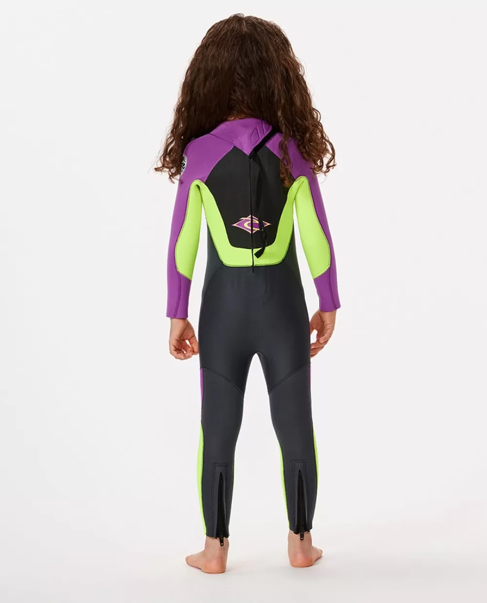 Rip Curl FATOS DEMERGULHOPARA RAPAZ | Steamers>Fato De Mergulho Groms Omega 4/3 Com Fecho De Correr Atrás